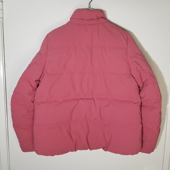 Uniqlo Seamless Down Parka - Pink Puffer Coat Women Smail - Picture 3 of 9